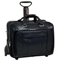 McKleinUSA 15705 WEST TOWN (Black) 17" Checkpoint-FriendlyWheeled Laptop Case